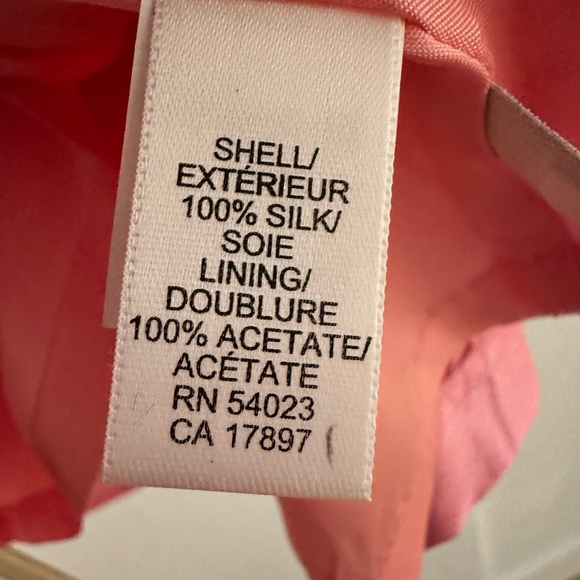 Pretty in pink silk skirt - Picture 6 of 6